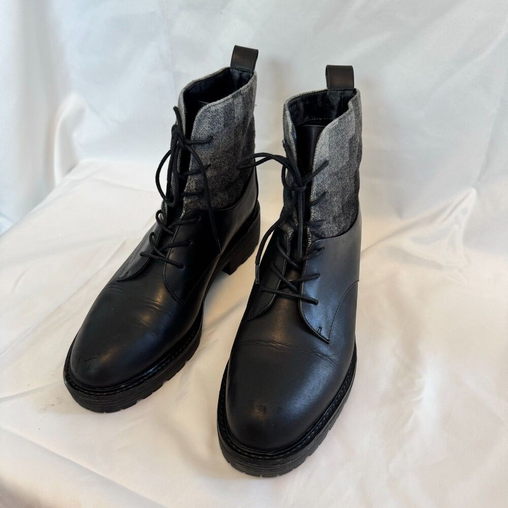 Kelsi Dagger Brooklyn Women's Ankle Combat Boots Size 9 - Picture 2 of 8